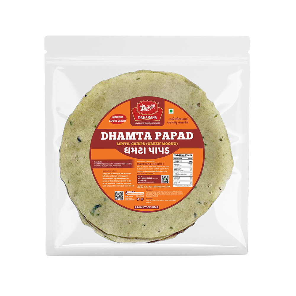 GREEN DHAMTA PAPAD